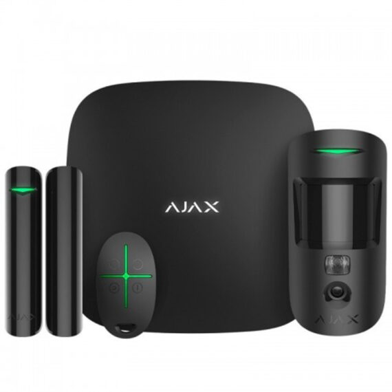 Ajax Kit Radio Hub2Plus NERO + Motion CAM + Contatto + Telecomando 958.96 euro